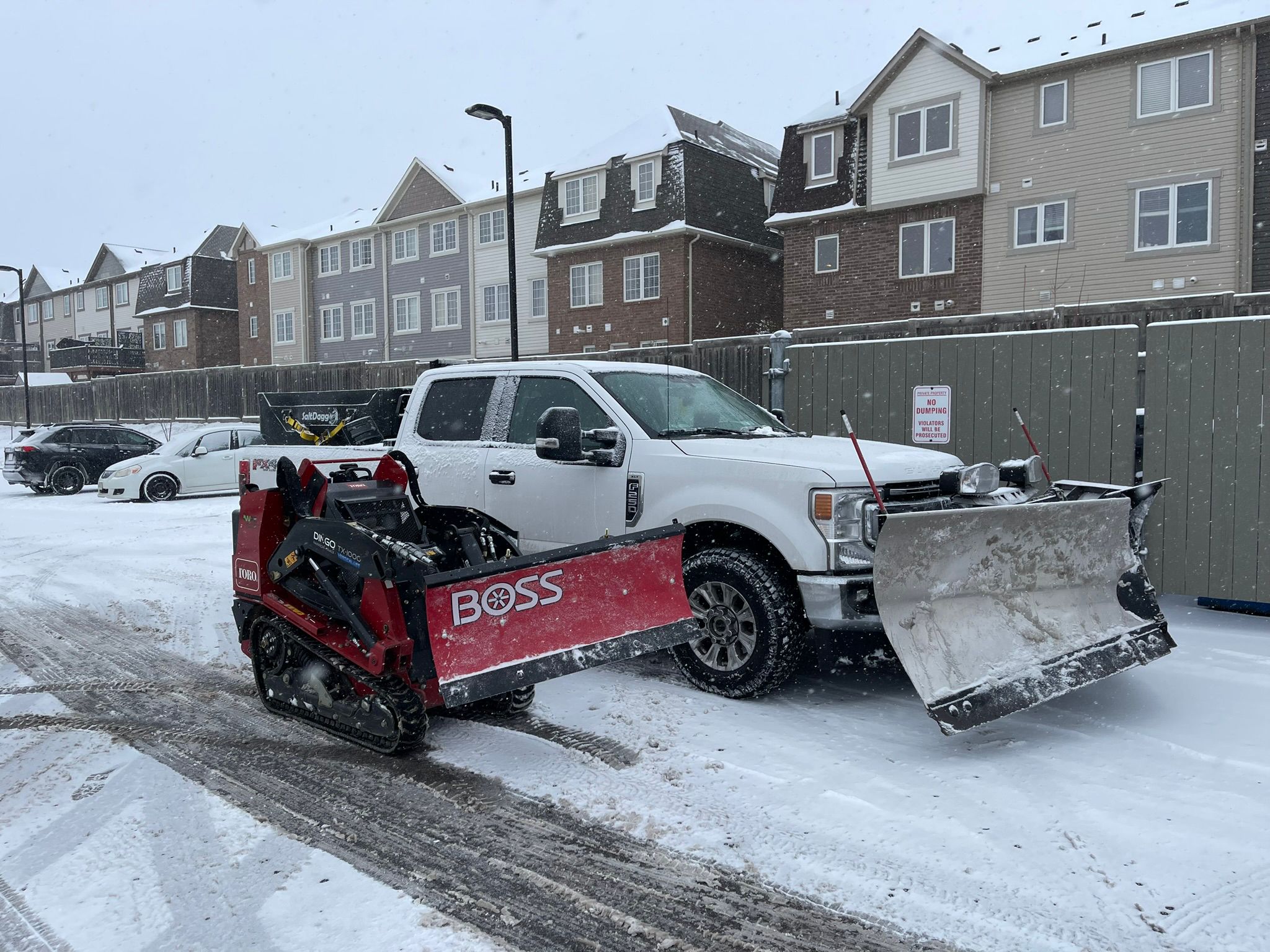 Commercial snow removal